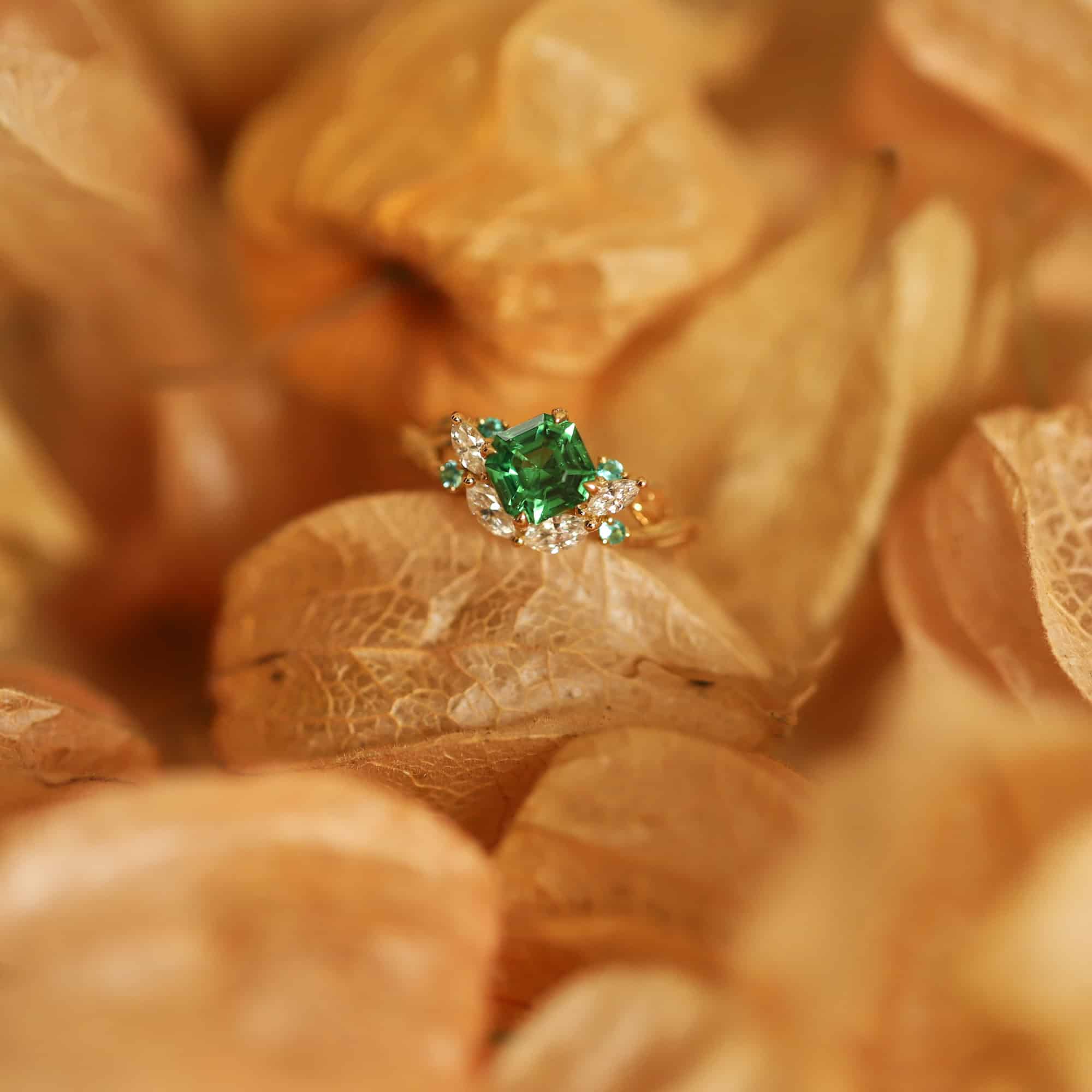 Tsavorite Bespoke Ring