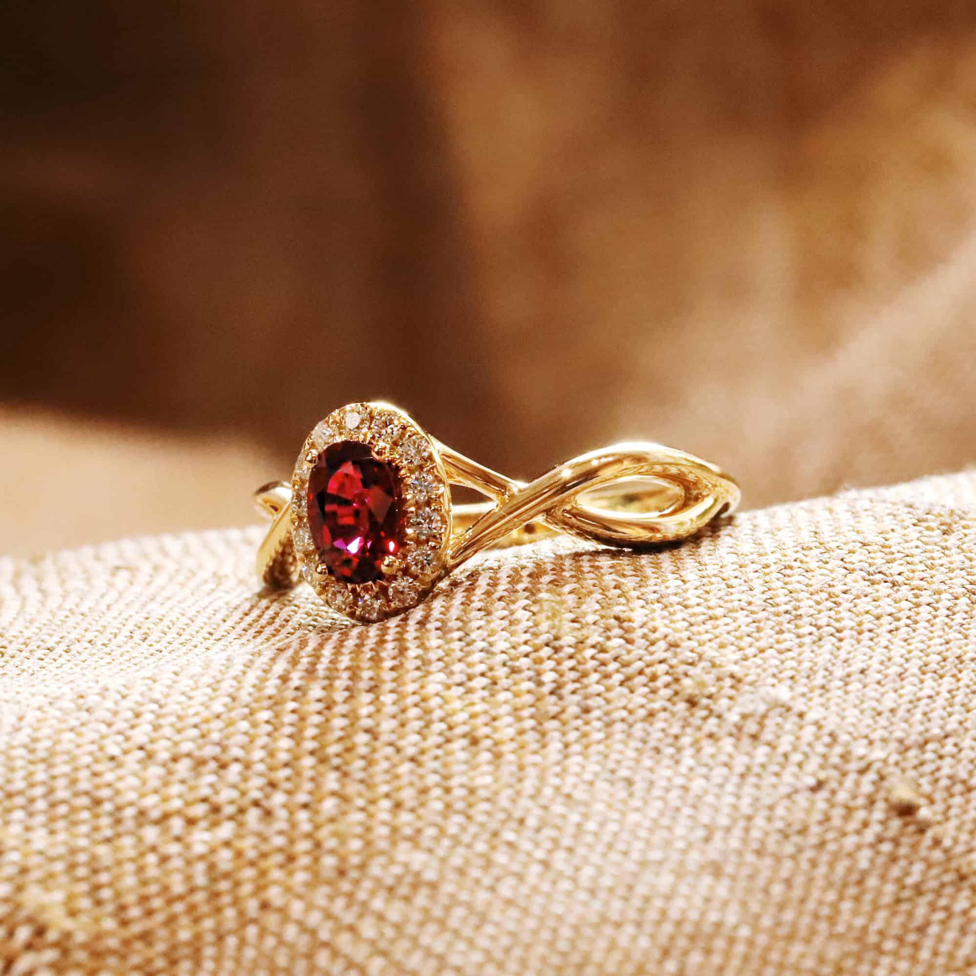 Bespoke Ruby Ring