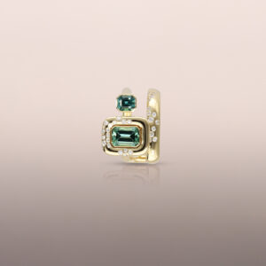 Neo Lagoon Tourmaline Square Ring