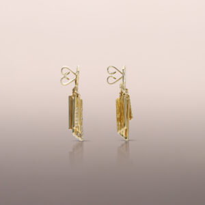 Yellow Gold and Diamond Panel Backings