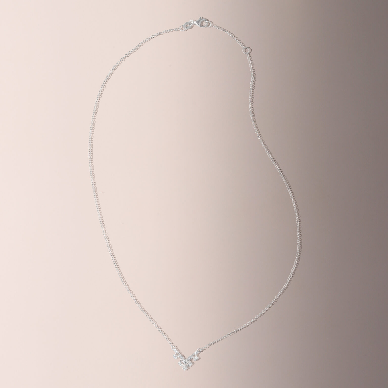 White Gold Diamond Necklace